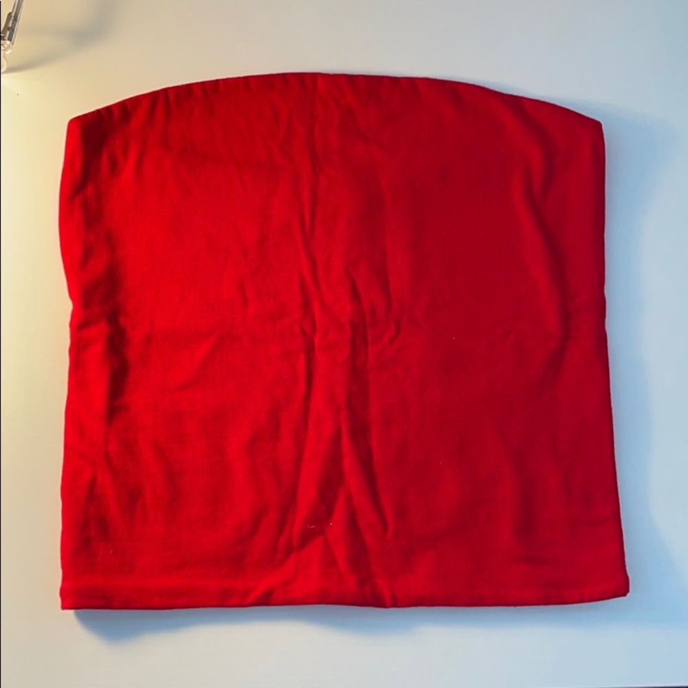 Brandy Melville red tube top